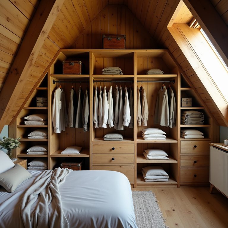 attic bedroom closets 1