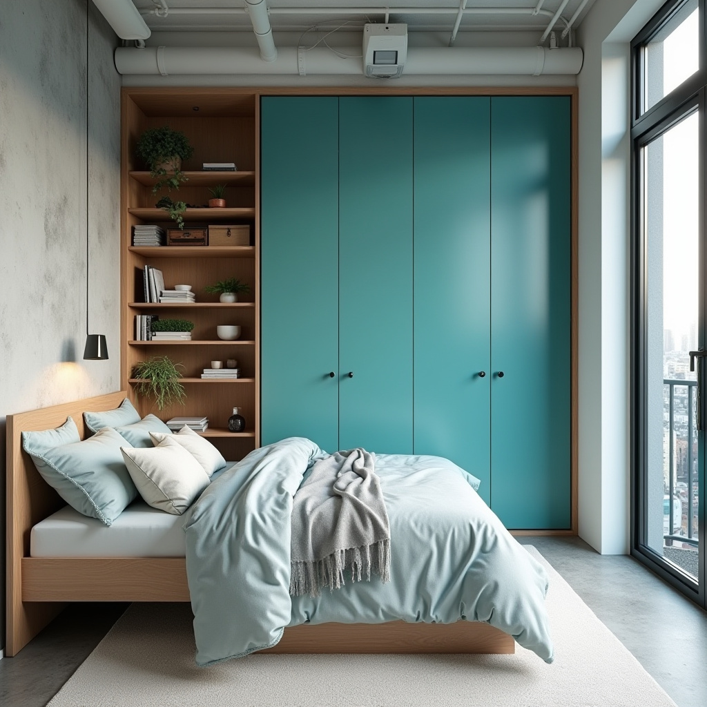 bedroom turquoise 12