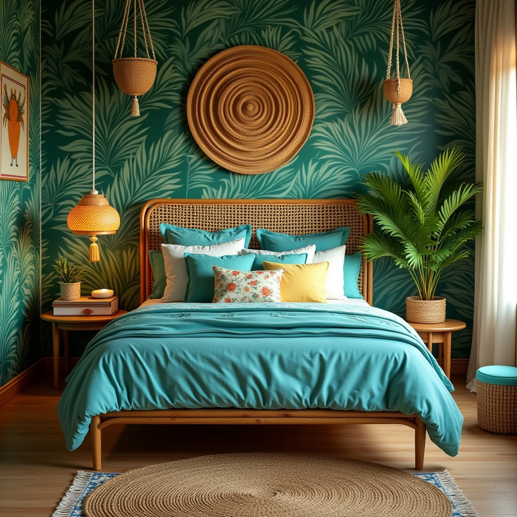 bedroom turquoise 14