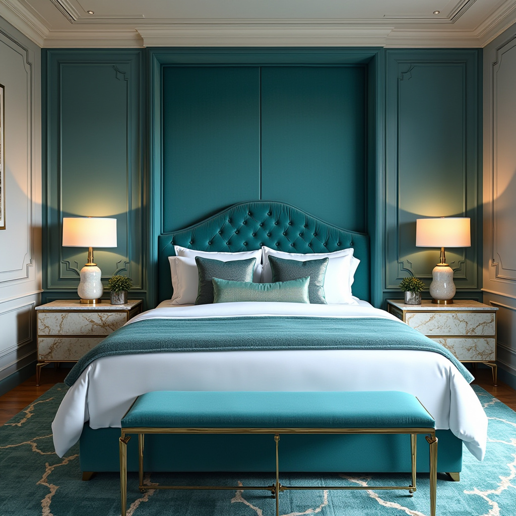 bedroom turquoise 20