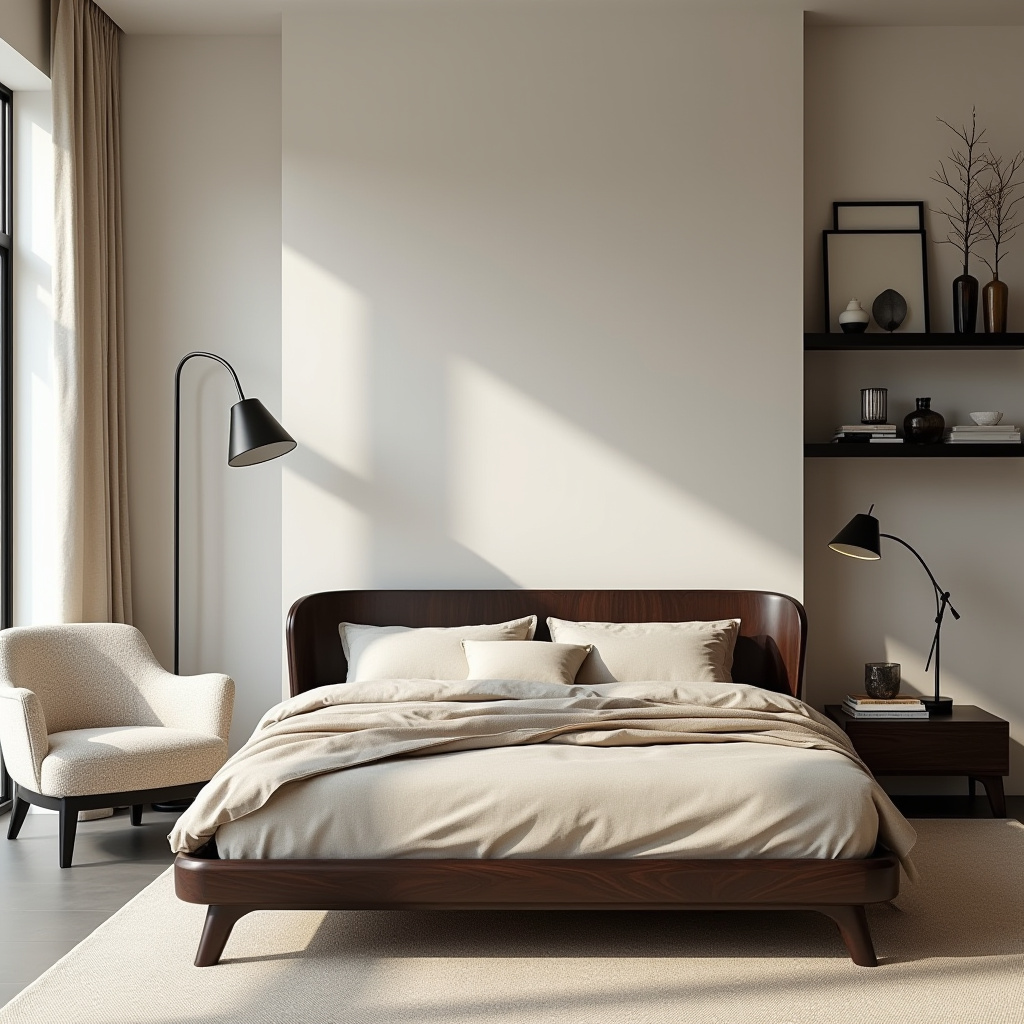 beige and black bedroom ideas 6