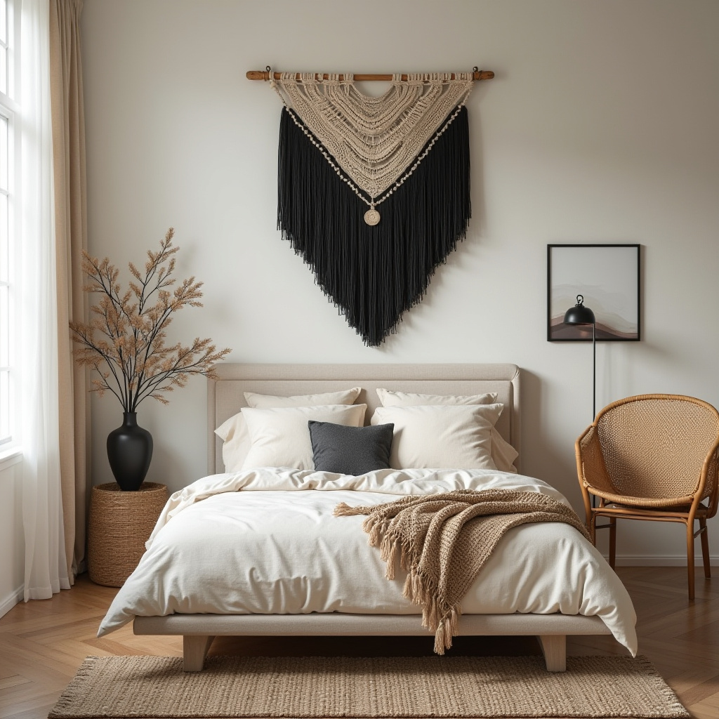 beige and black bedroom ideas 9