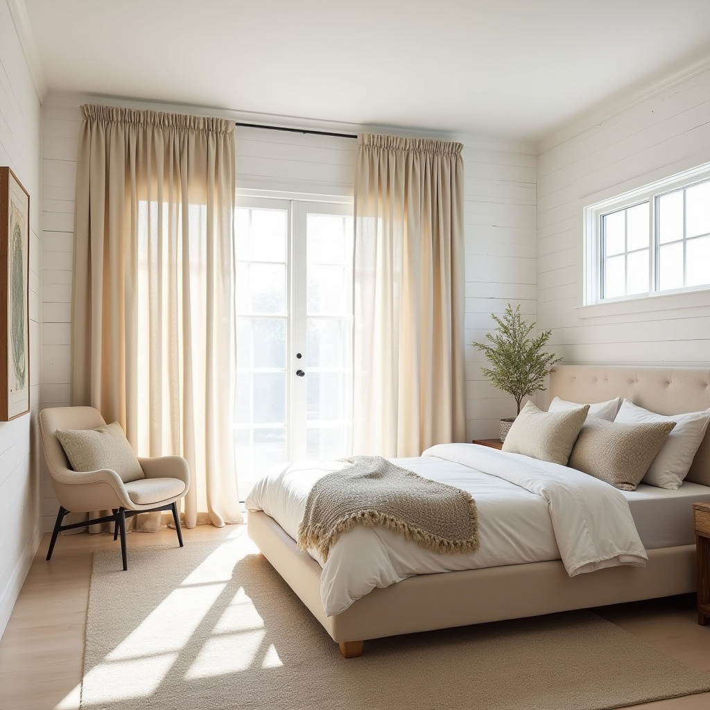 beige curtains bedroom 12