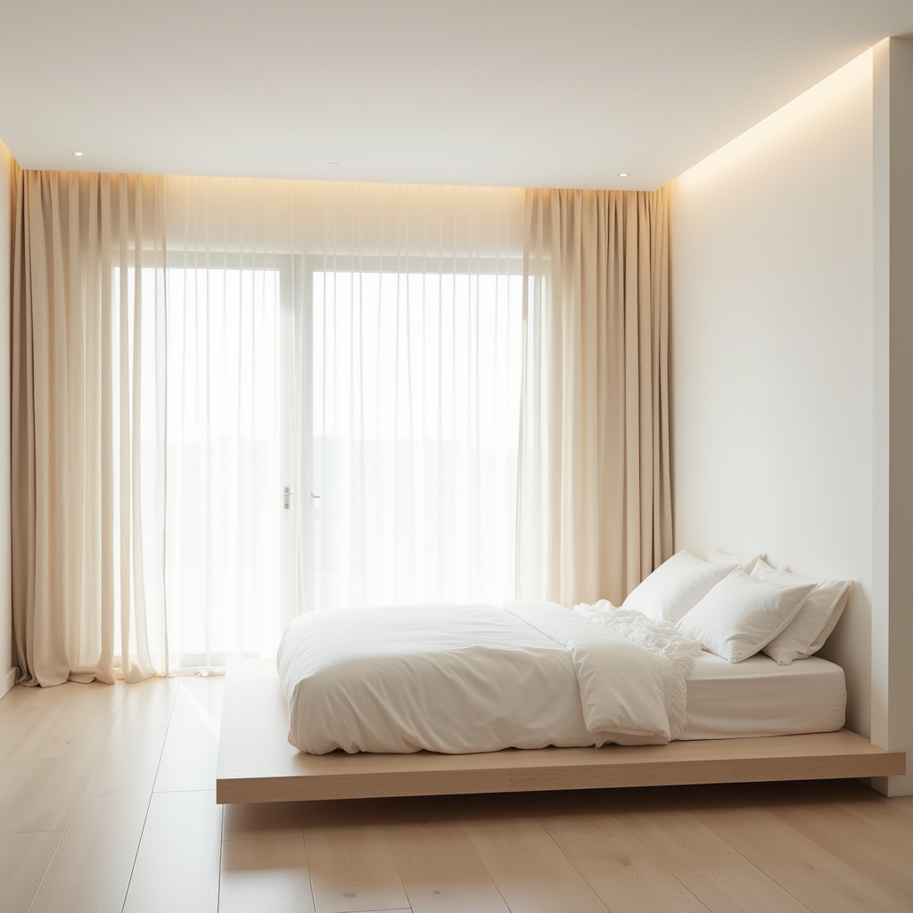 beige curtains bedroom 6