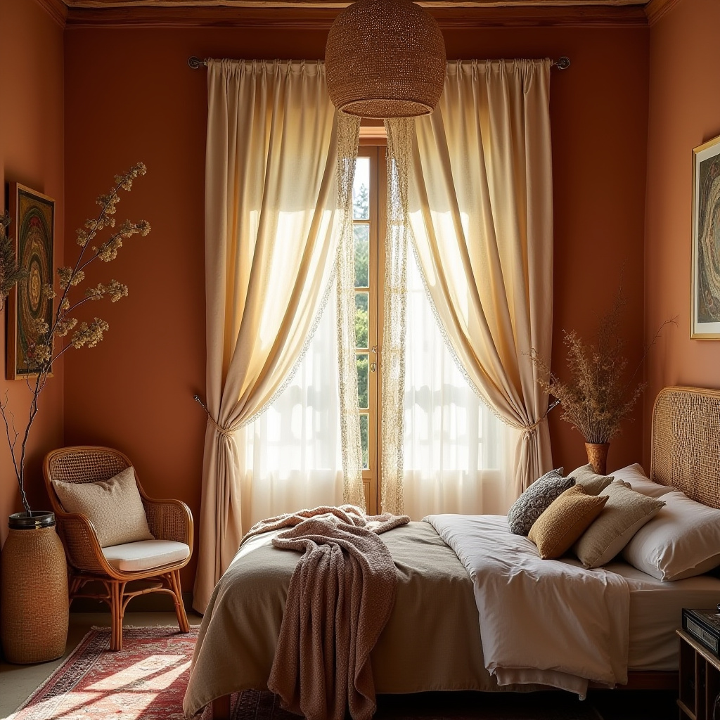 beige curtains bedroom 8