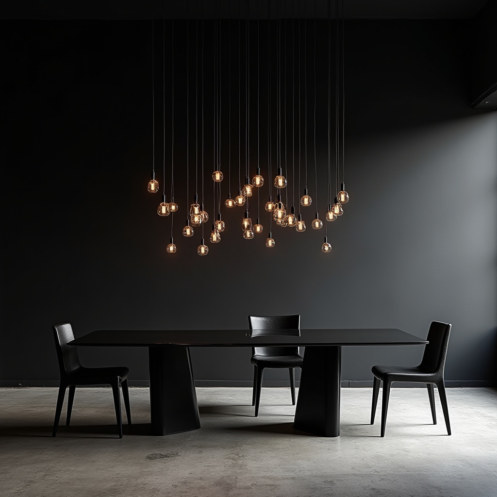 black dining room 18