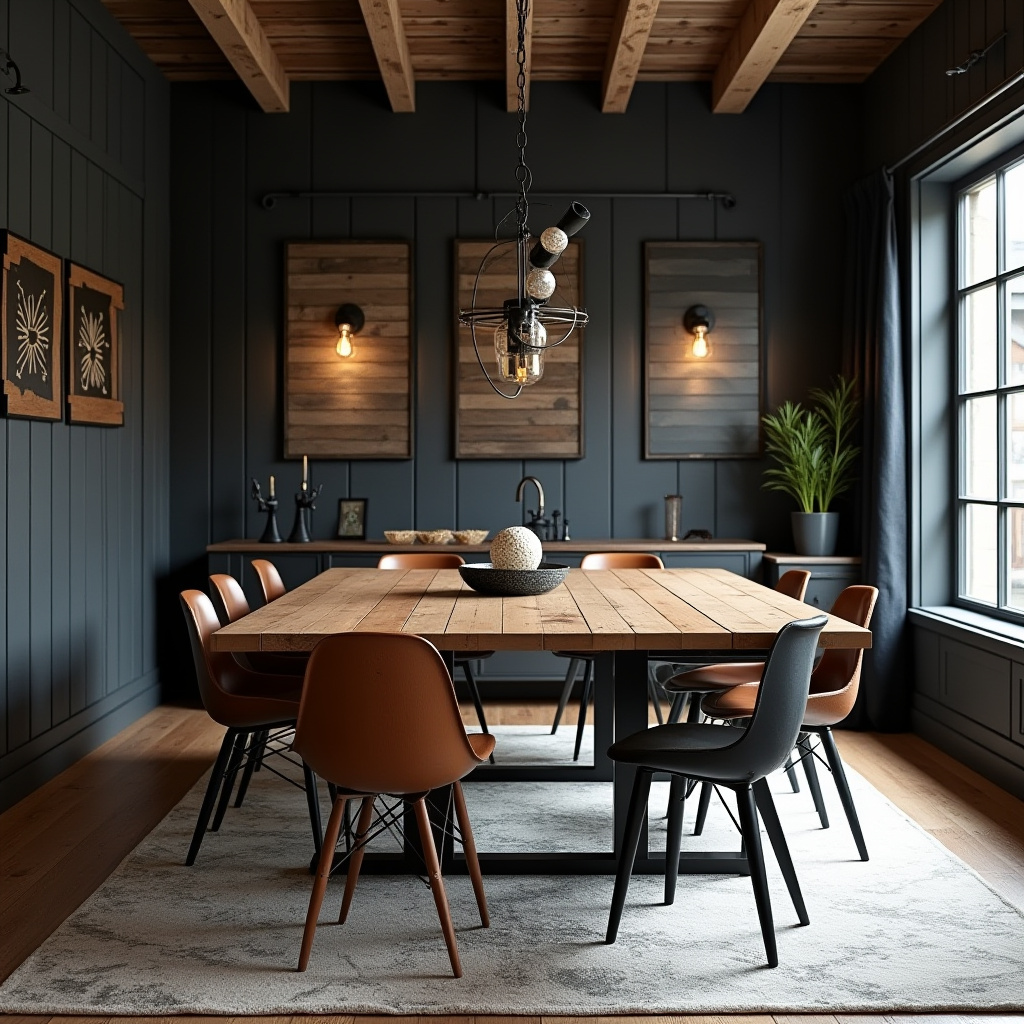 black dining room 19