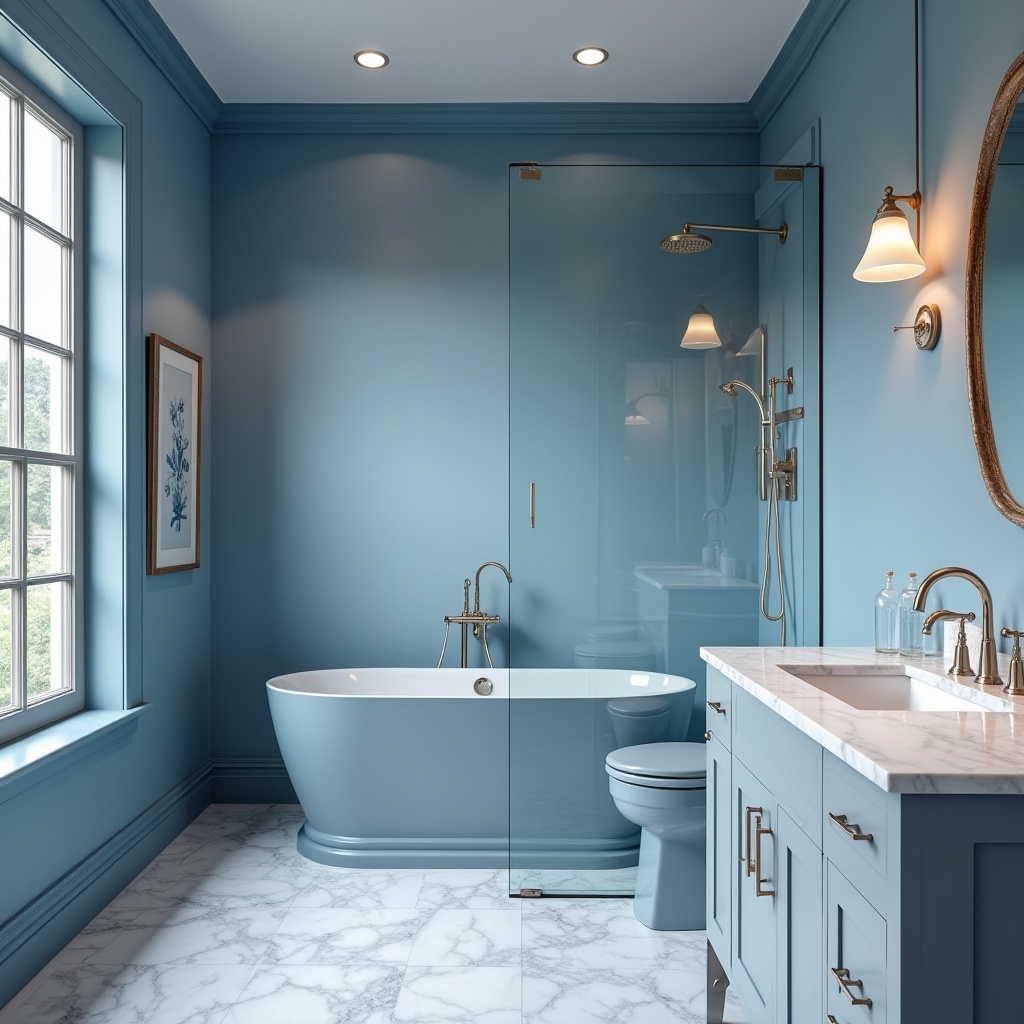 blue bathroom ideas 15