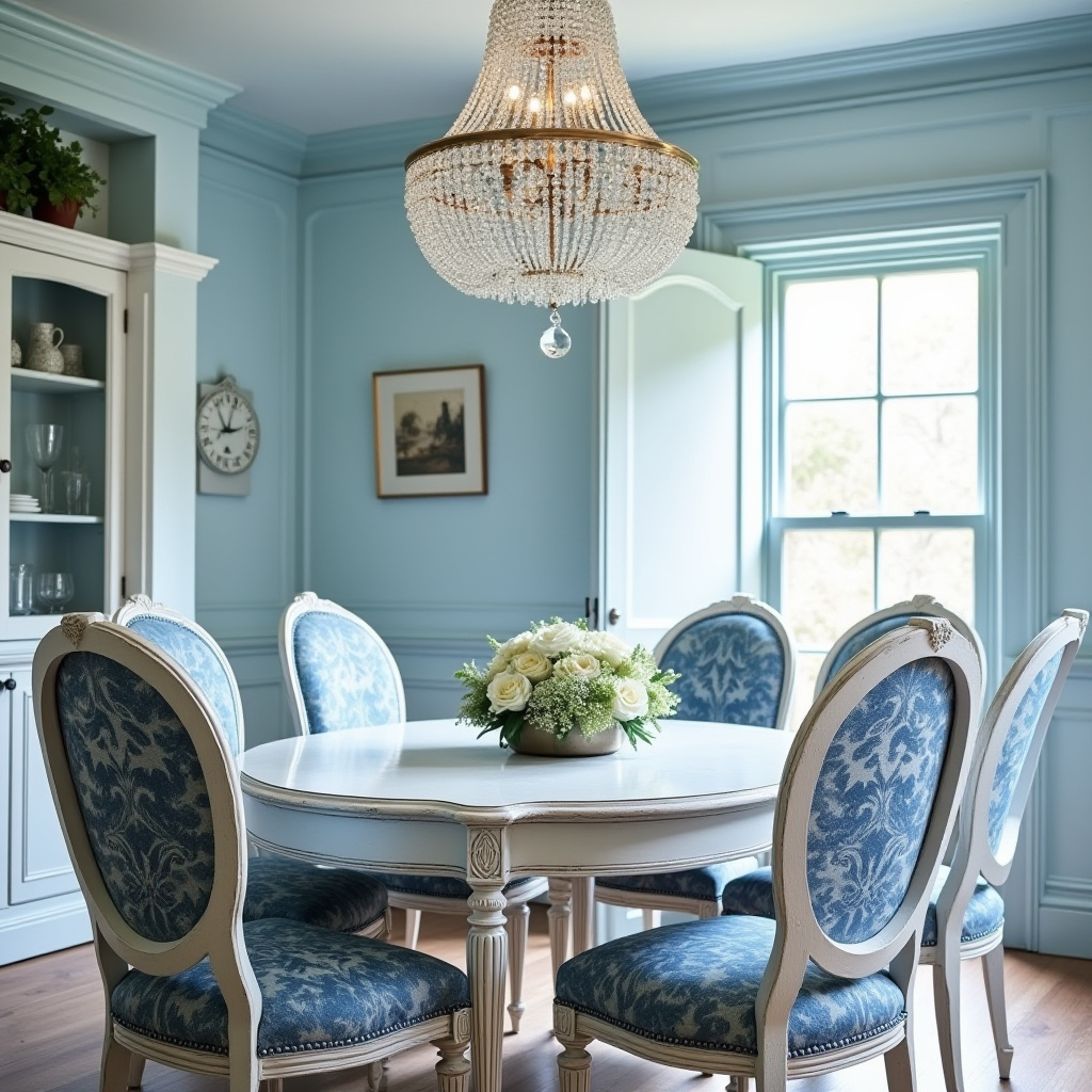 blue dining room 17