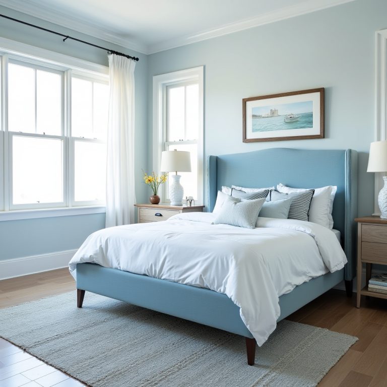 blue guest bedroom 1