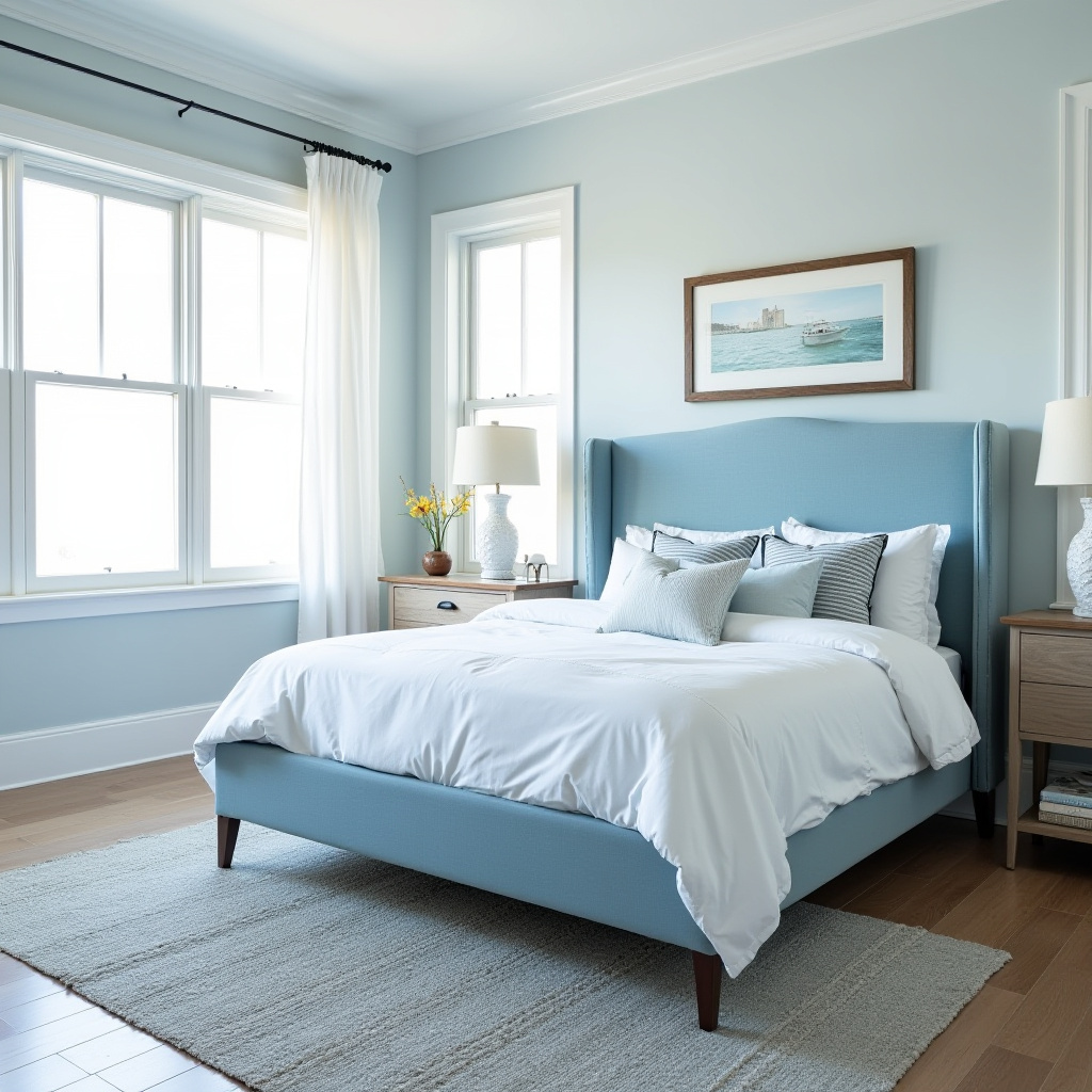 blue guest bedroom 1