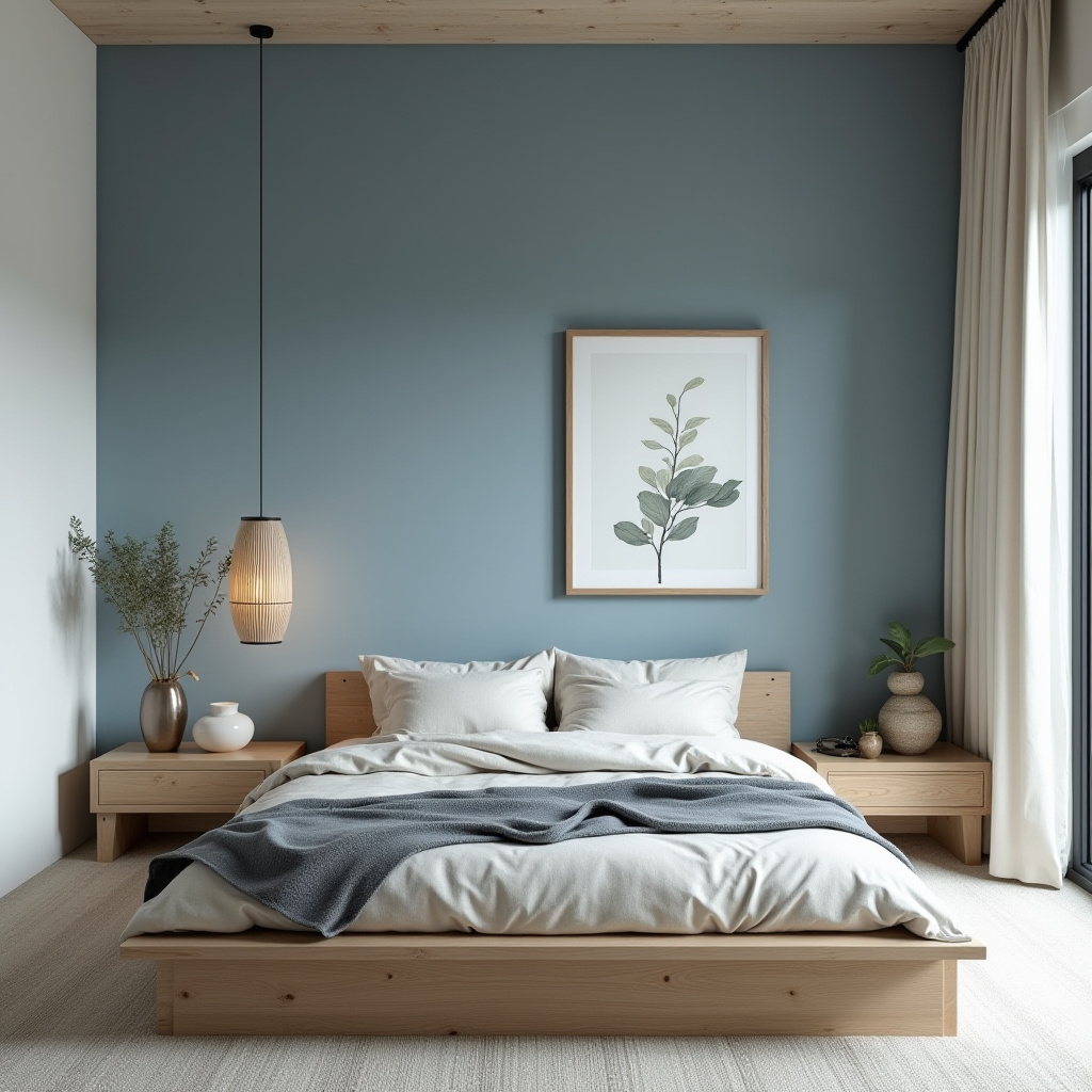 blue guest bedroom 11