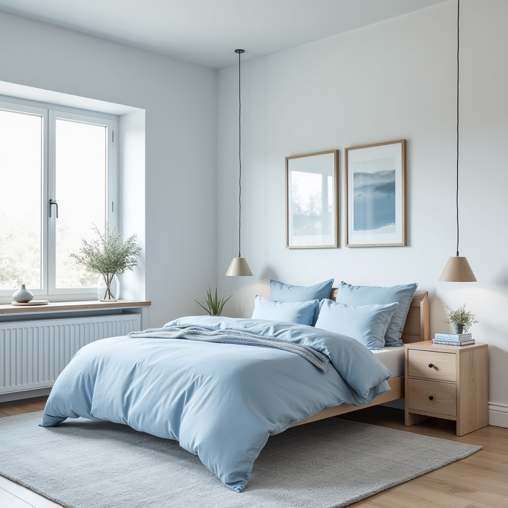 blue guest bedroom 8