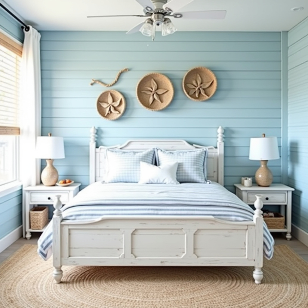 blue guest bedroom 9