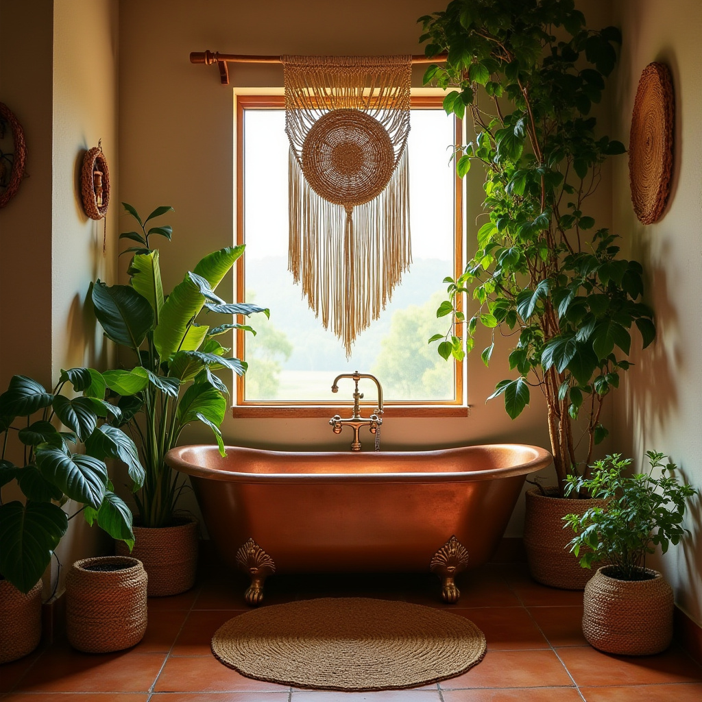 boho bathroom ideas 1