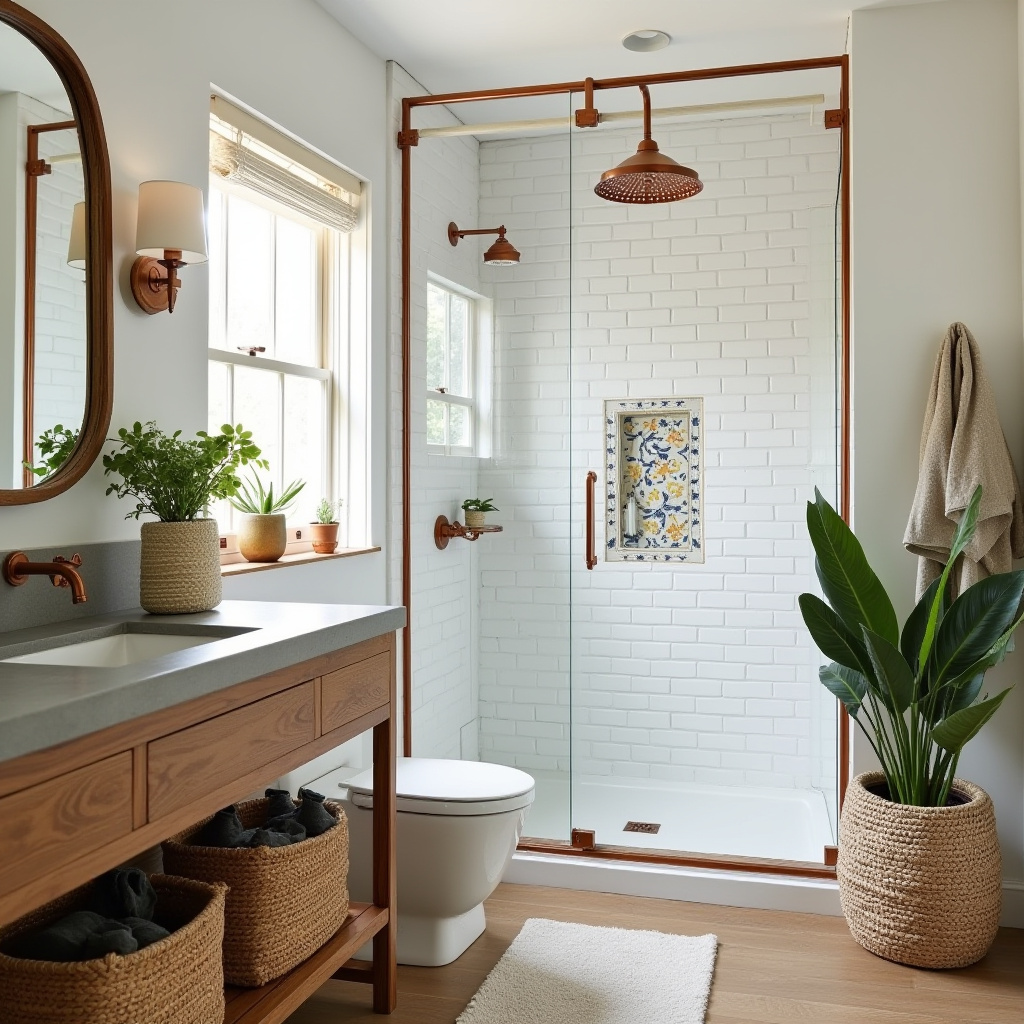 boho bathroom ideas 17