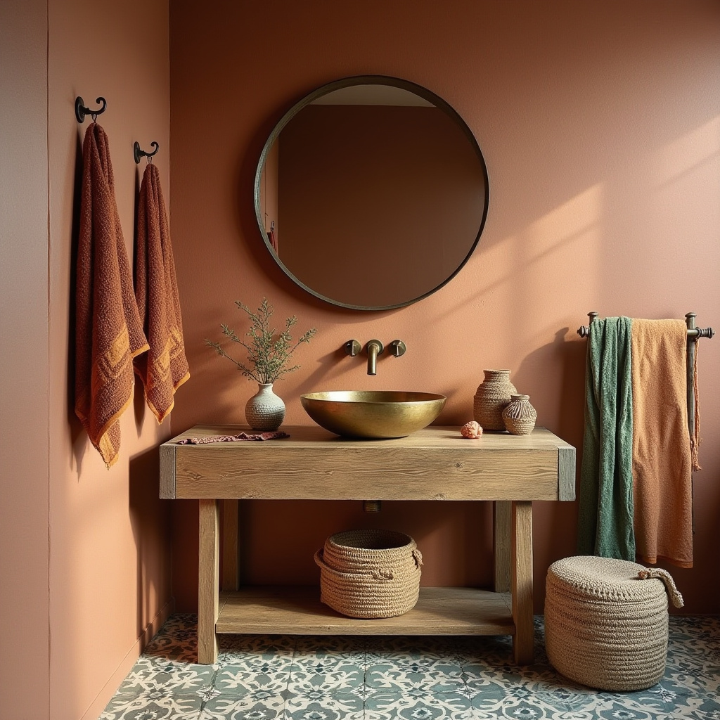 boho bathroom ideas 2