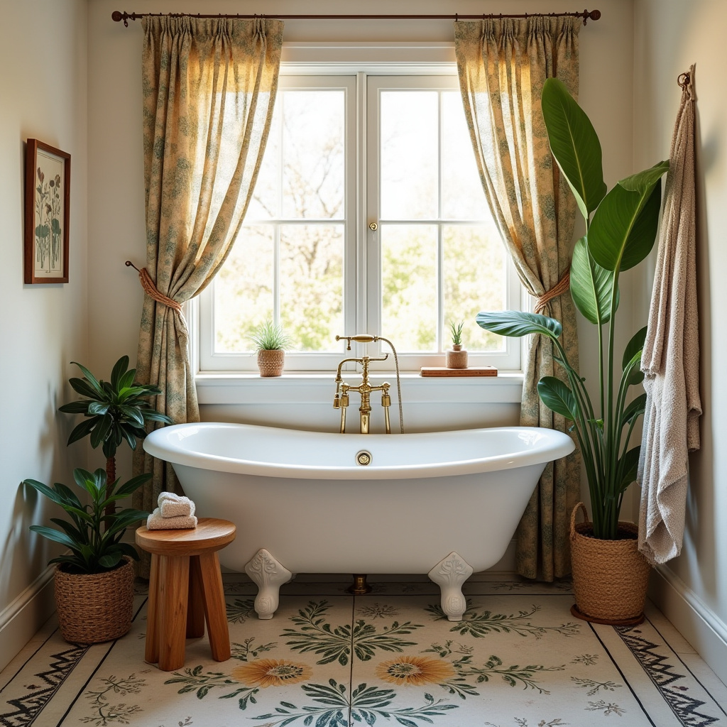 boho bathroom ideas 20