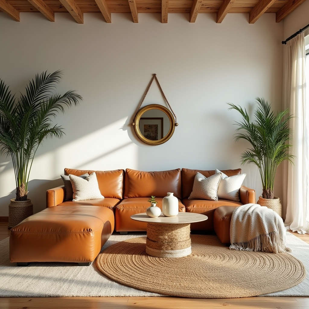 boho coastal living rooms 16