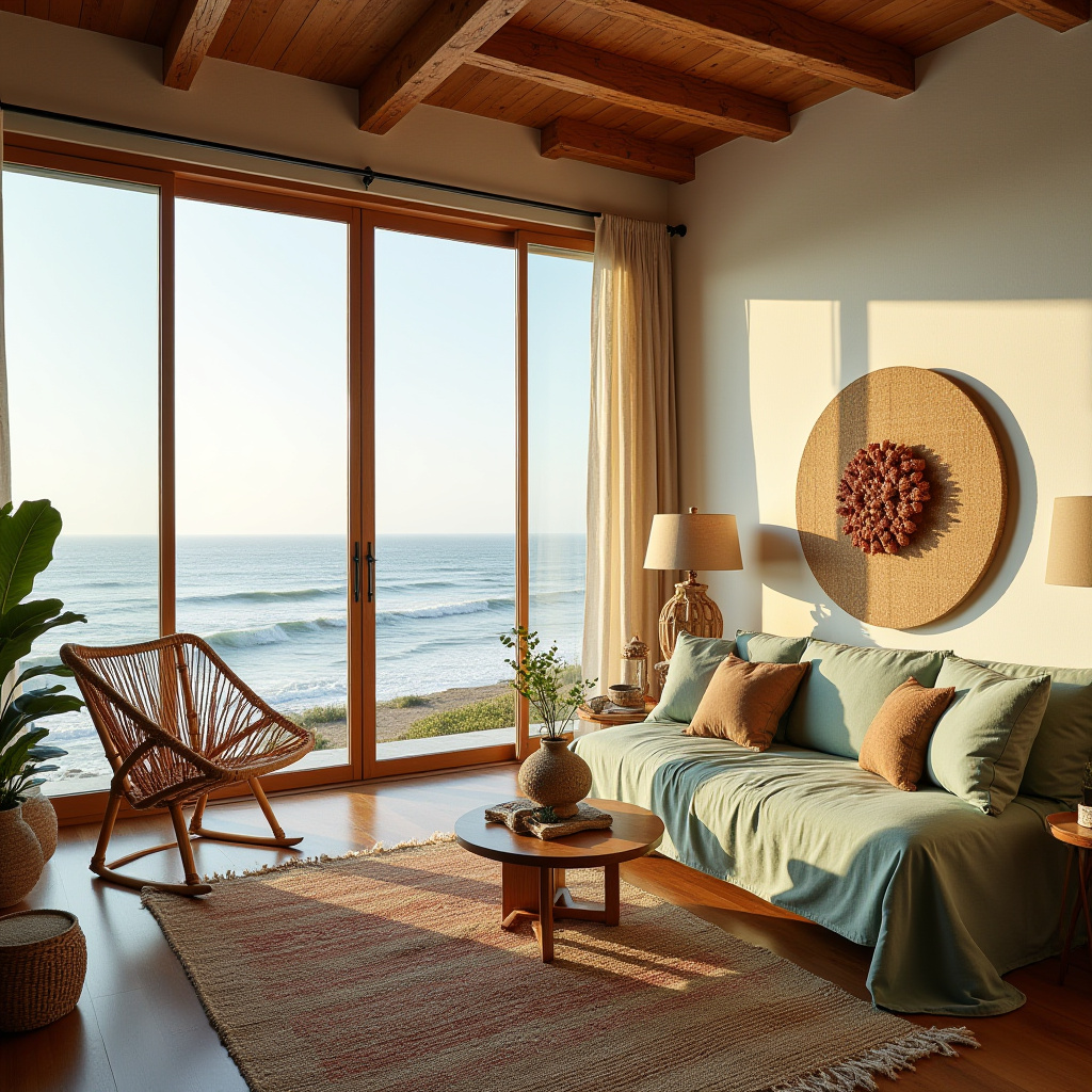 boho coastal living rooms 4