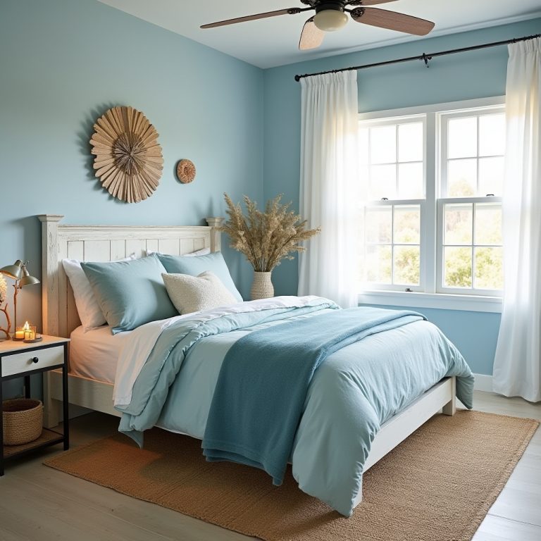 coastal blue bedroom 1
