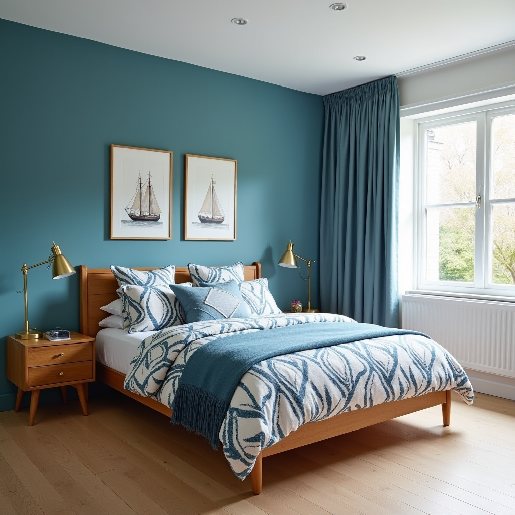 coastal blue bedroom 12