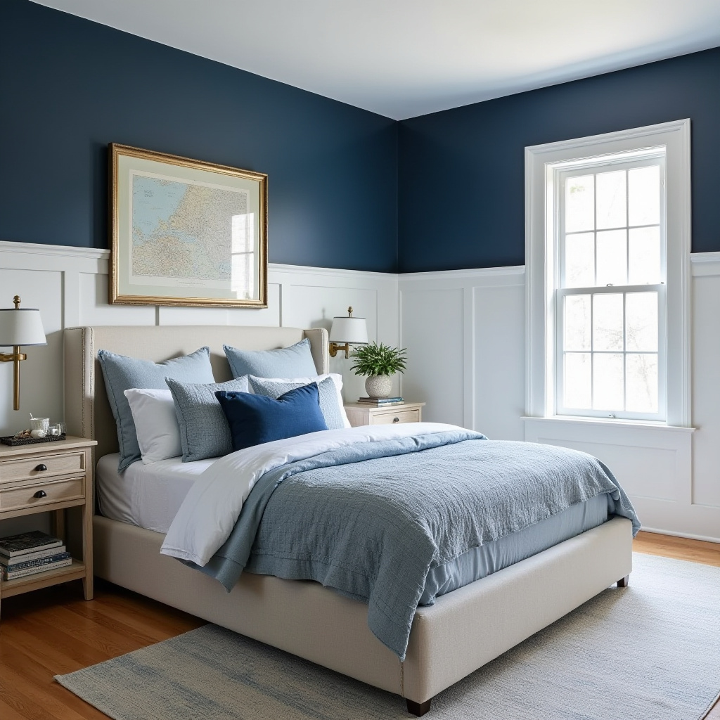 coastal blue bedroom 6
