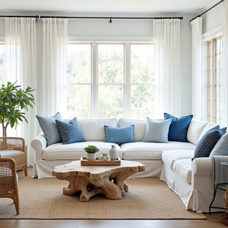coastal chic living room 1