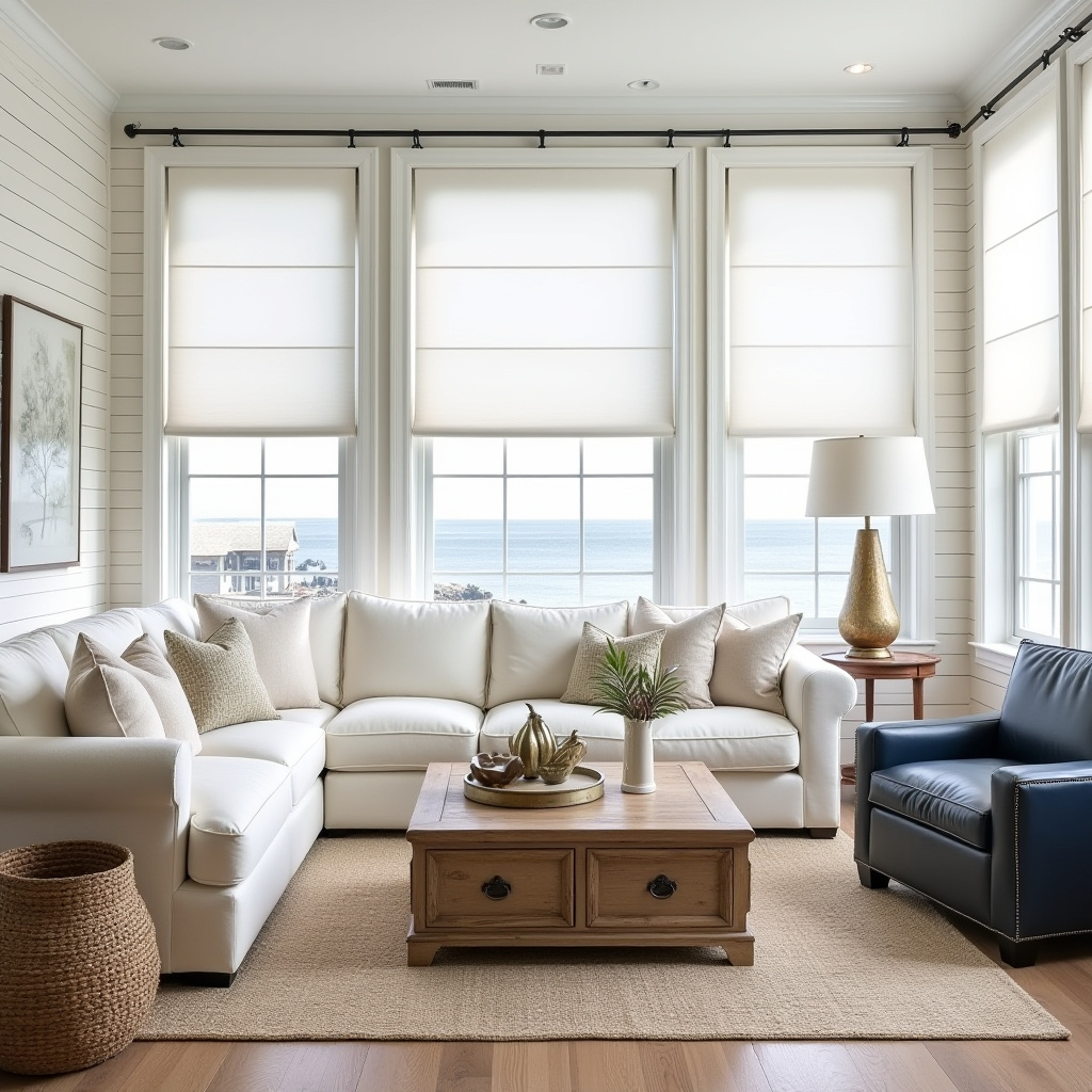 coastal chic living room 12