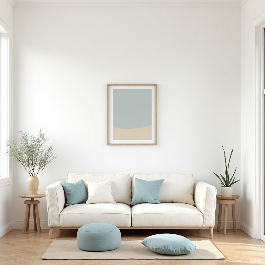 coastal chic living room 15