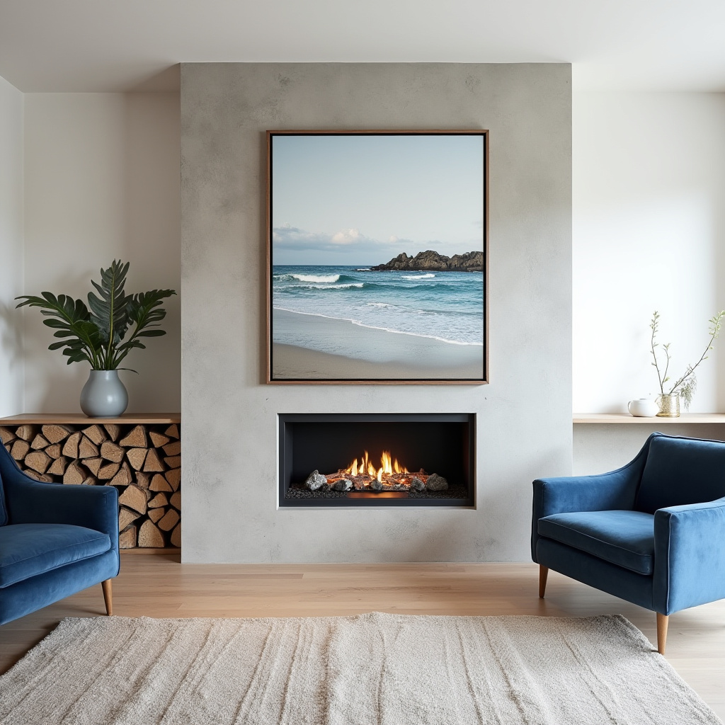 coastal fireplace ideas 16