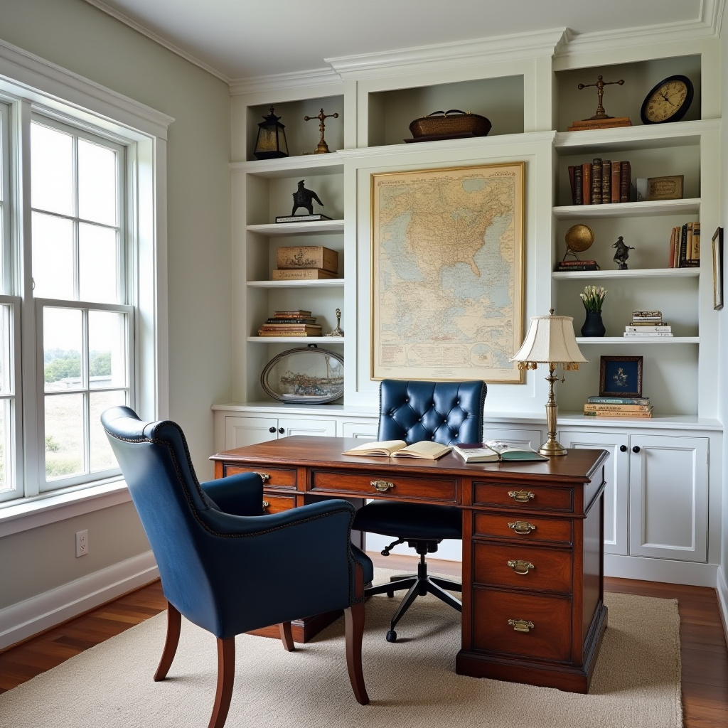 coastal office ideas 12