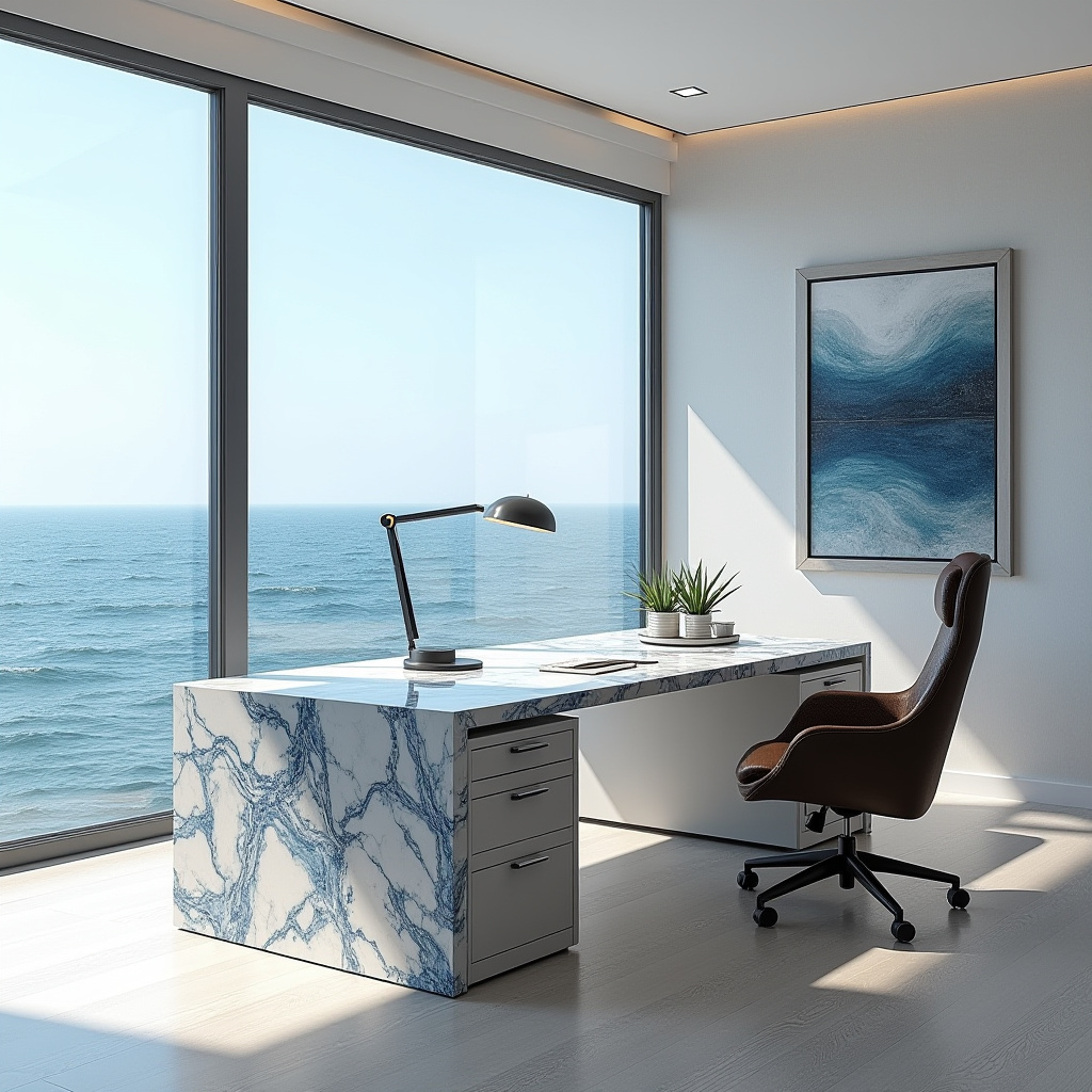 coastal office ideas 20