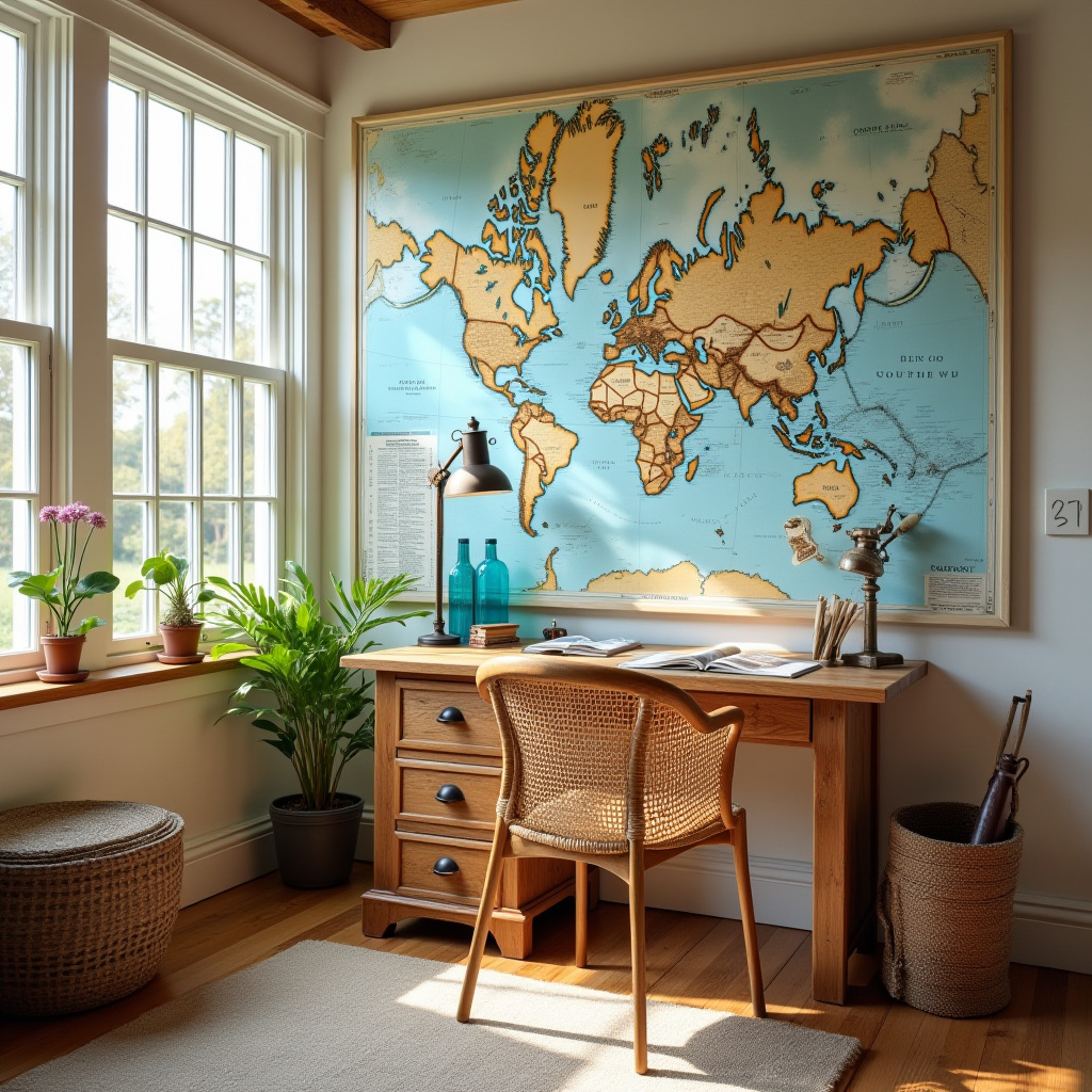 coastal office ideas 6