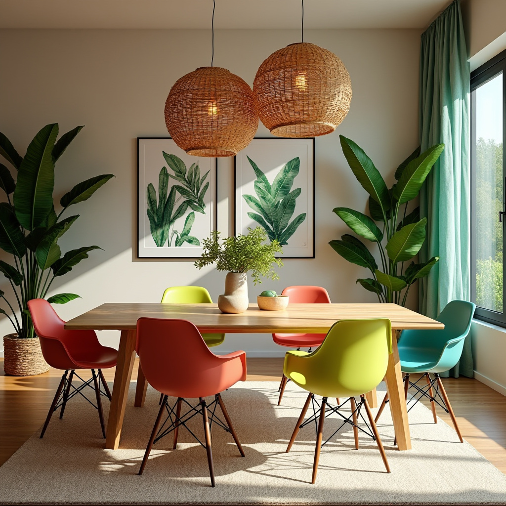 colorful dining room 10