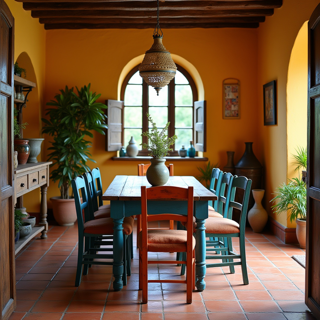 colorful dining room 11