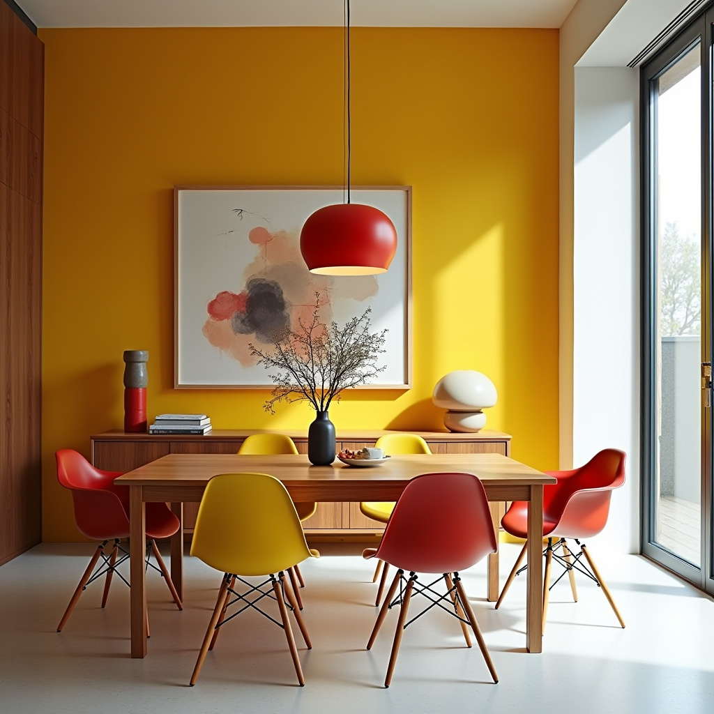 colorful dining room 19