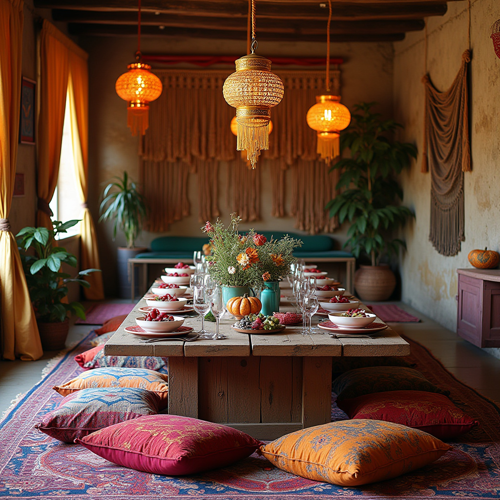 colorful dining room 20