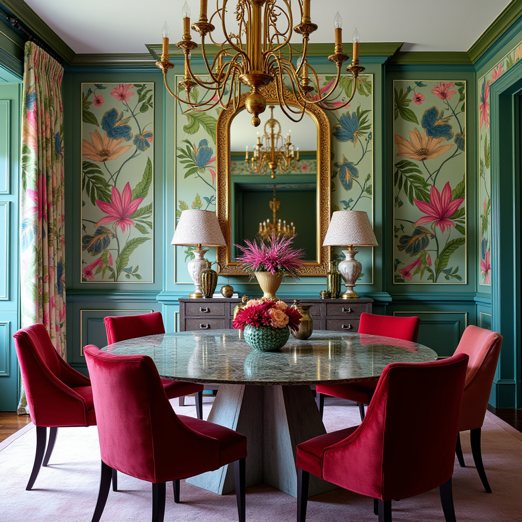 colorful dining room 6