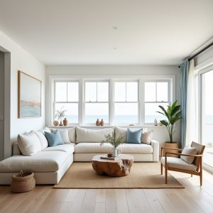 contemporary coastal living room 1