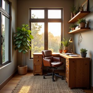 cozy home office 1
