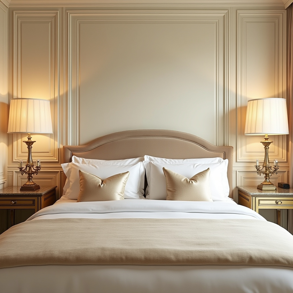 cream and beige bedroom 11