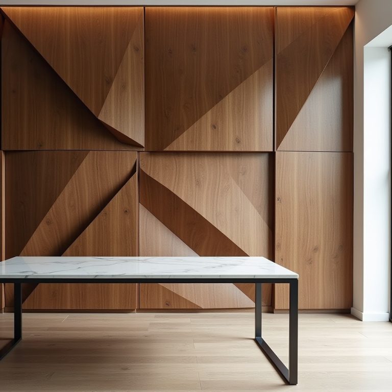 dining room accent wall 1