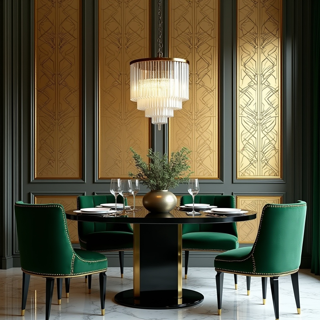 dining room accent wall 8