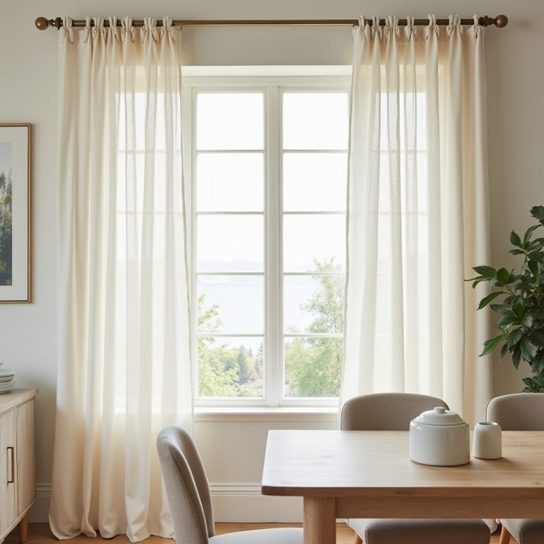 dining room curtains 1