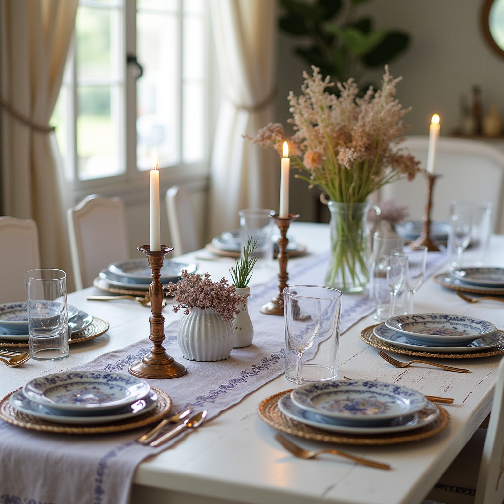 dining room table decor 11