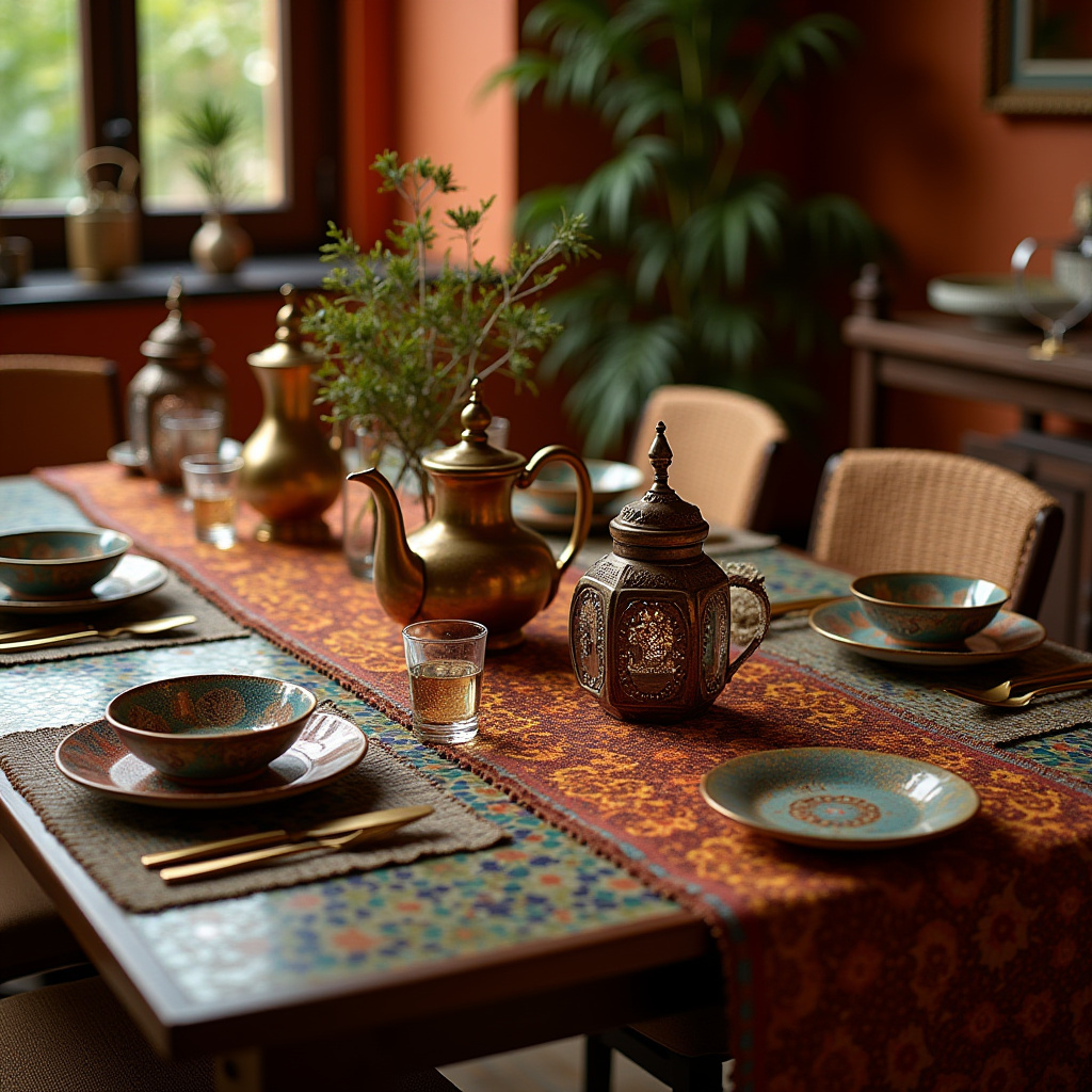 dining room table decor 15