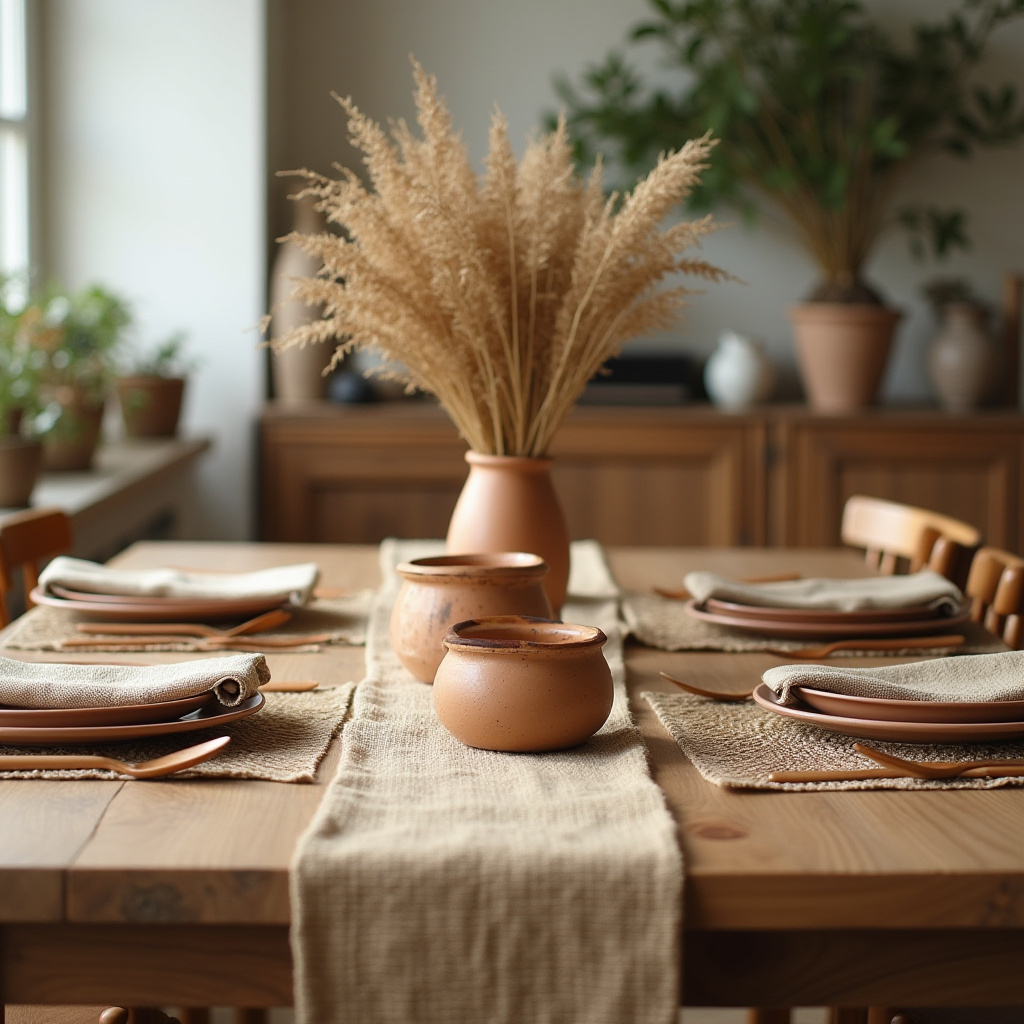 dining room table decor 16