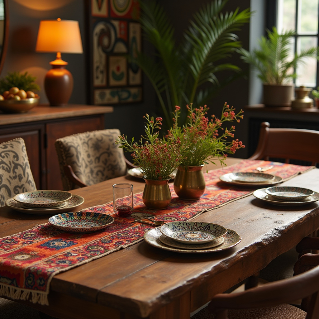 dining room table decor 20