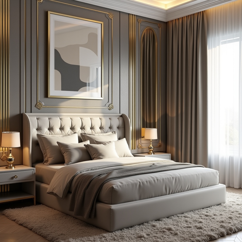 gray and beige bedroom ideas 13